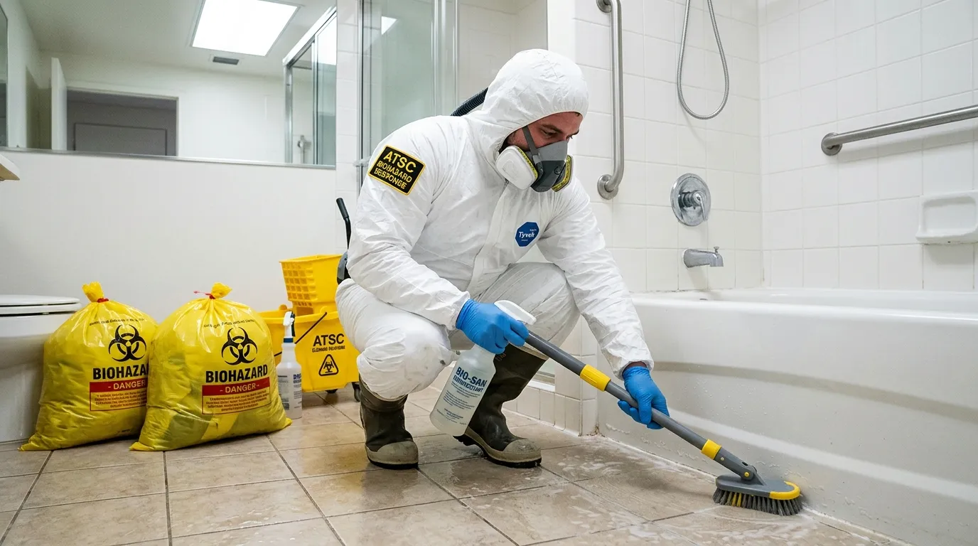 Decontamination equipment deployed for Blood Cleanup in Harker Heights